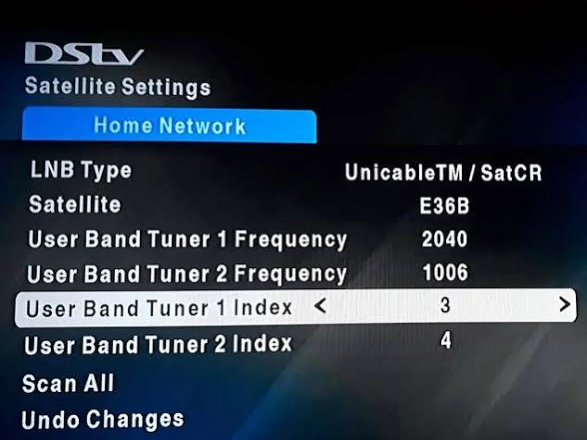 DStv Decoder Setup and Configuration